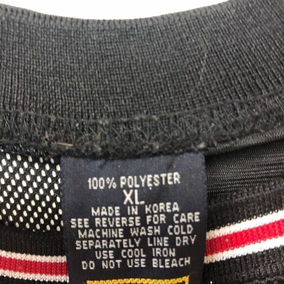 America 153 Sports Players Jersey Extra Large (XL) Black and Red - Picture 5 of 6